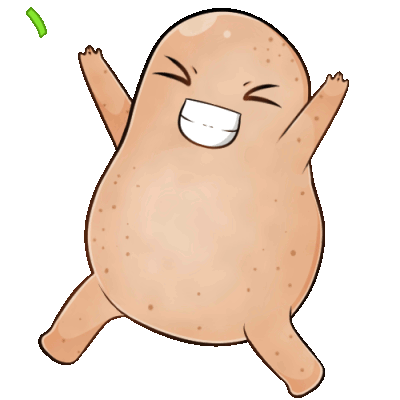 Thankful for all my potatoes! Thank you all for supporting me