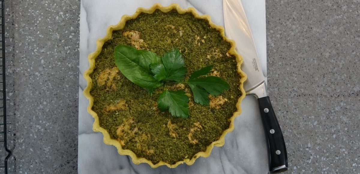 Recipe: Tart of Salmon & Greens (c.1390)