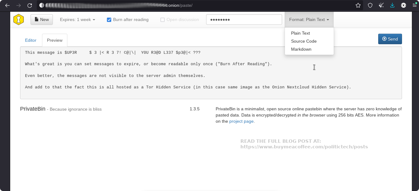 Private Pastebin (AES256bit Encryption/Self Destruct + More) — 🥷 (RTP