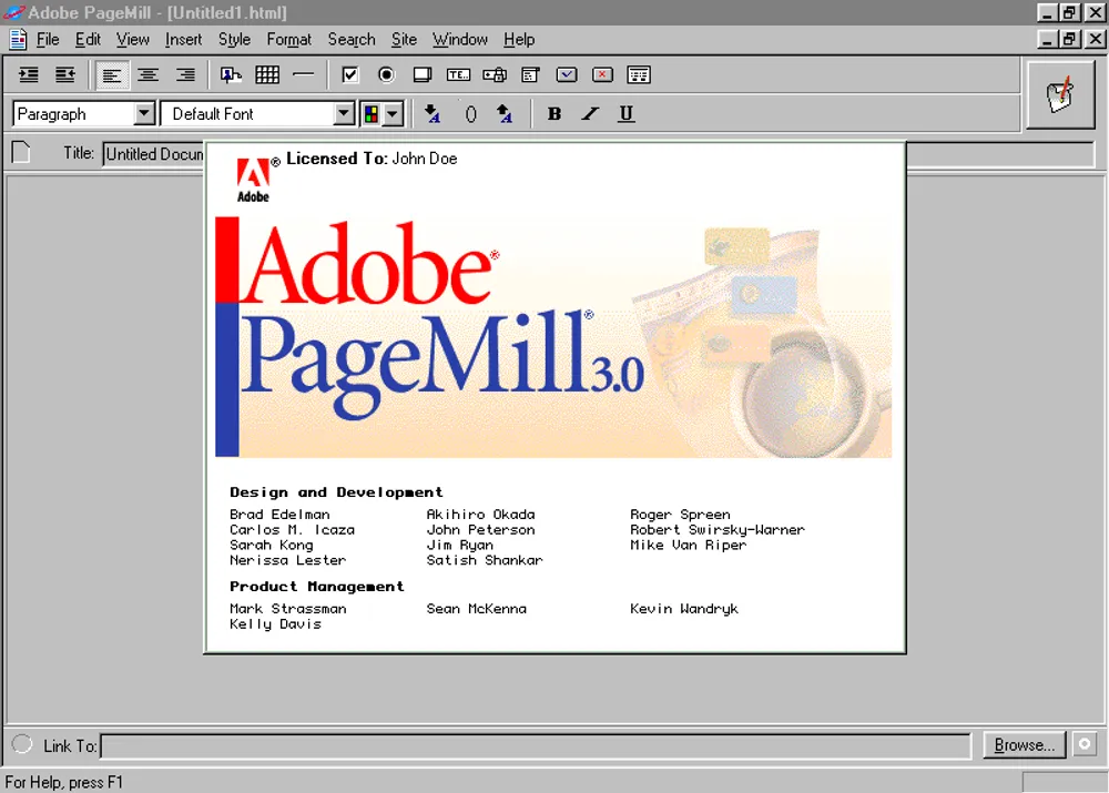 The popular HTML editors in the 1990s — Web Design Museum - Buymeacoffee