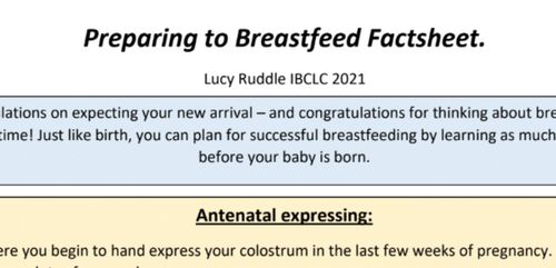 Lucy Ruddle IBCLC is Providing Skilled Breastfeeding Support for ...