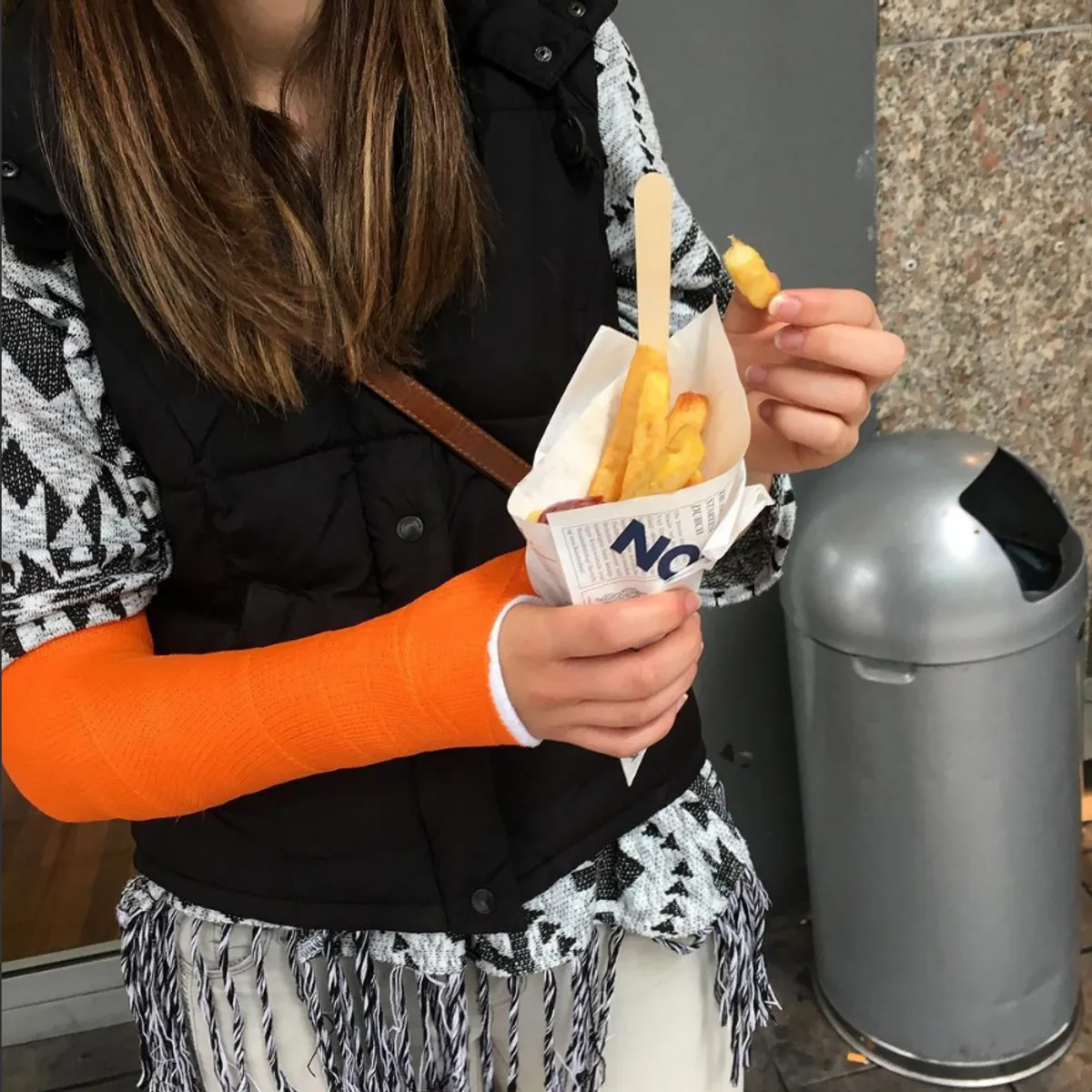Orange French fries 🍟🤪 — castottos