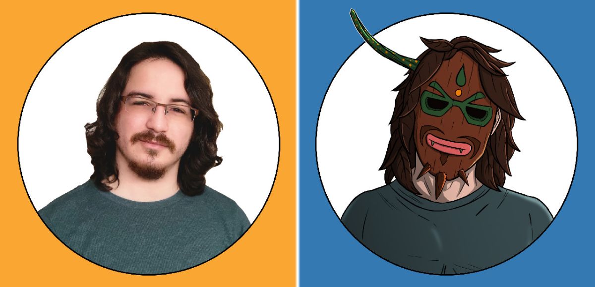 Your Vejigante Mask Illustration