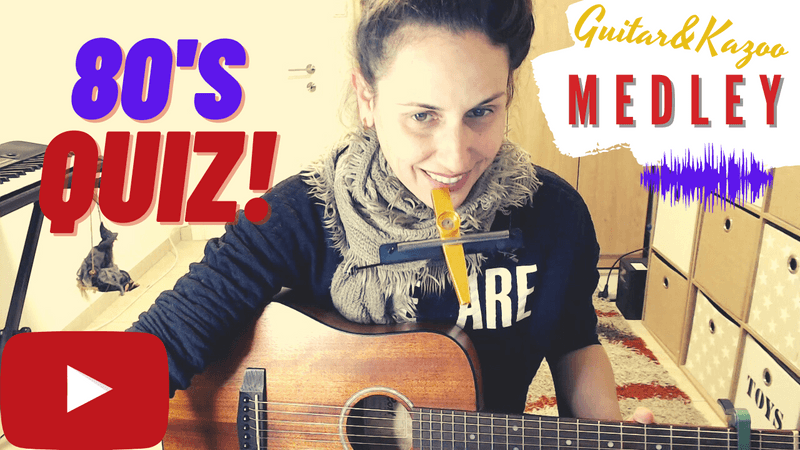 Guitar & Kazoo 80's Medley by Michal Hasvira