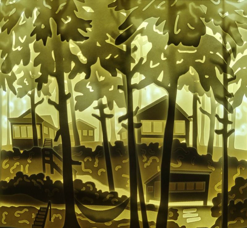 Paper Cut Light Boxes