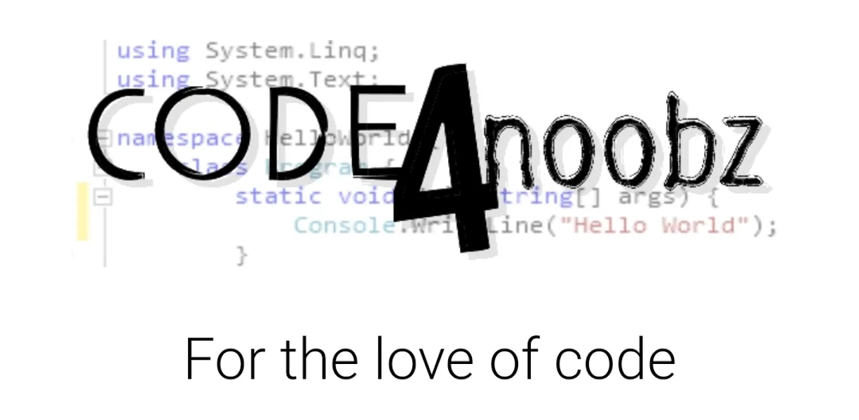 code4noobz-is-about-code-loving