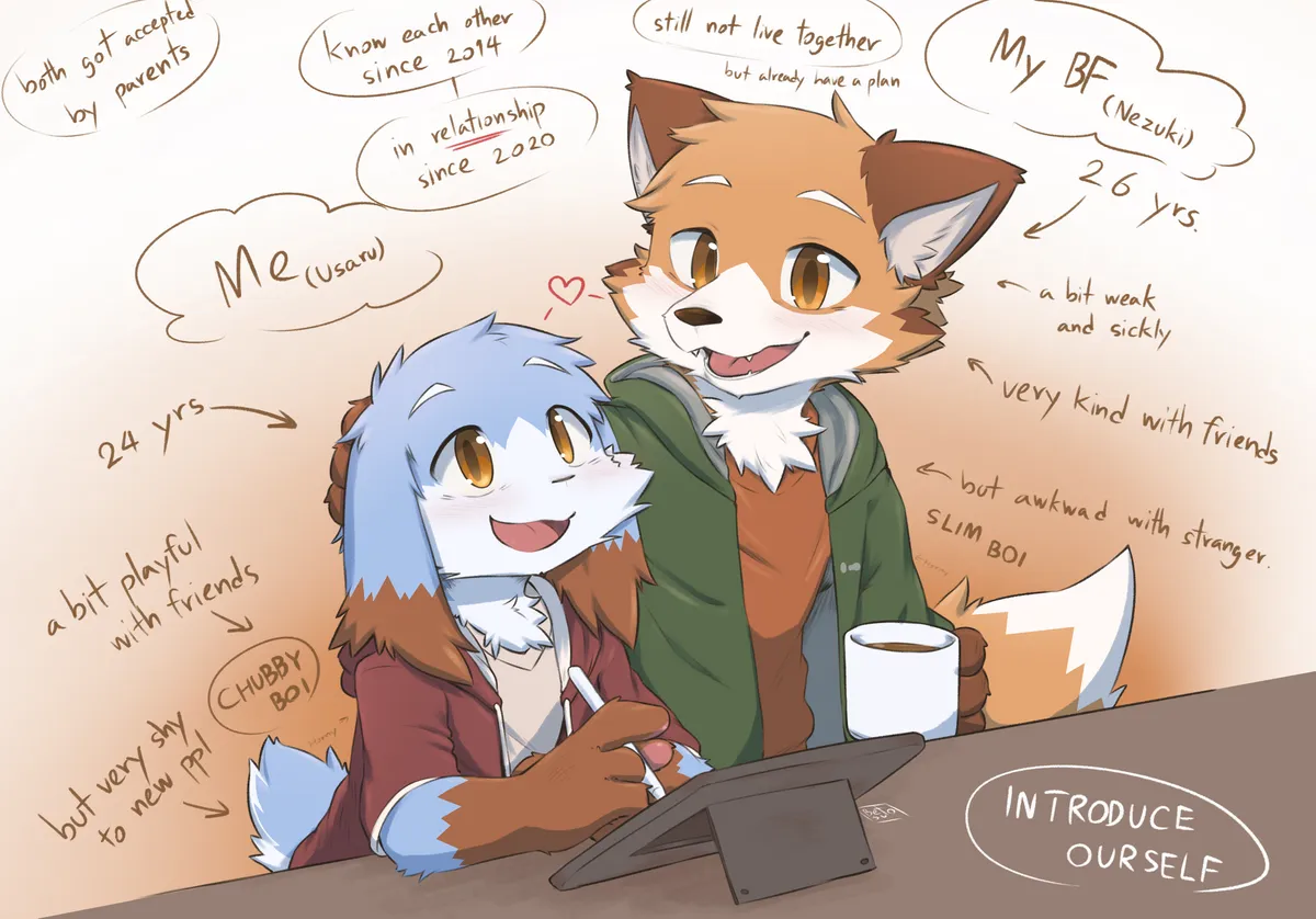 Betsuto is doing Furry art ! - Buymeacoffee