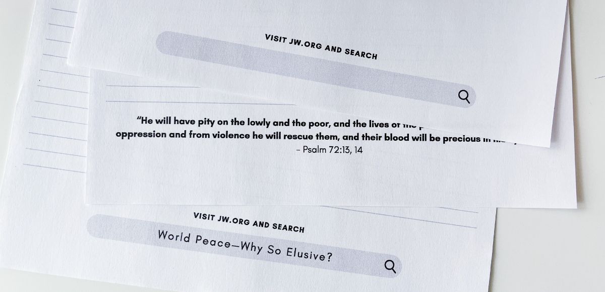 Free JW stationery