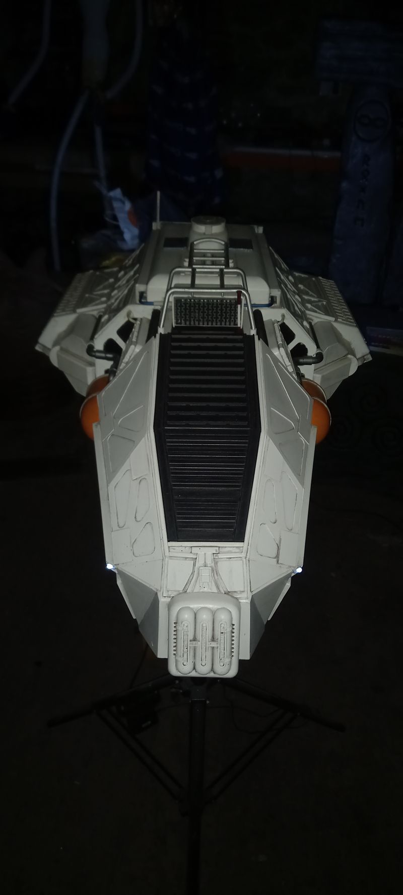 Spaceship Model for local film