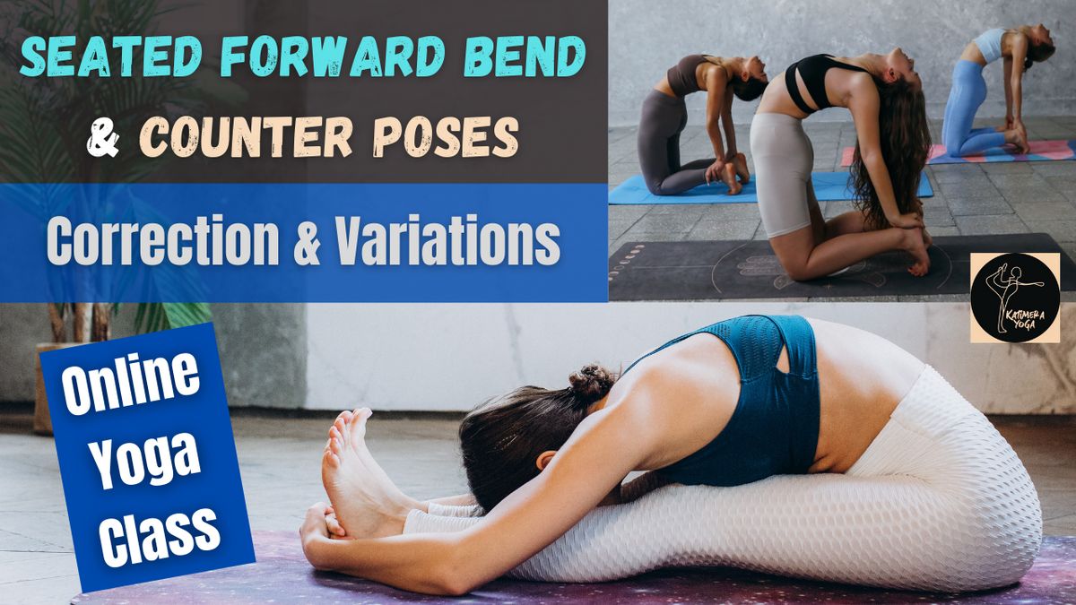 65 Min Yoga Posture Correction, Variations & Counterposes on Seated