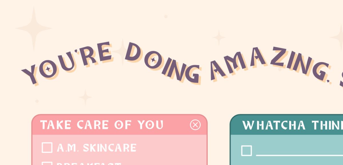 "You're Doing Amazing" Checklist
