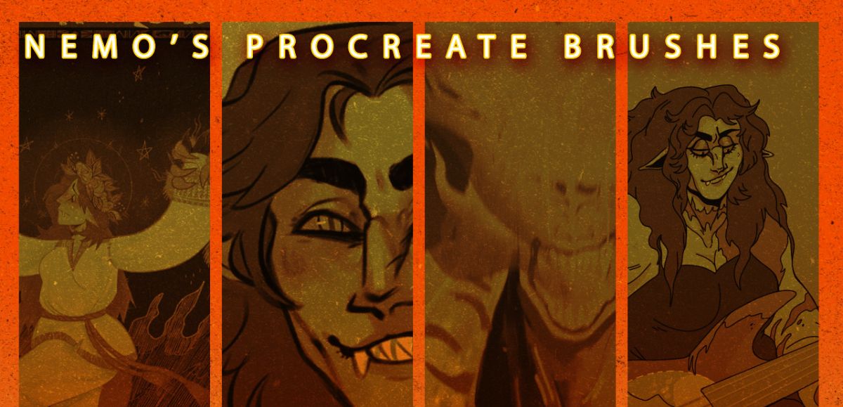 NEMO'S PROCREATE BRUSHIES PART 2