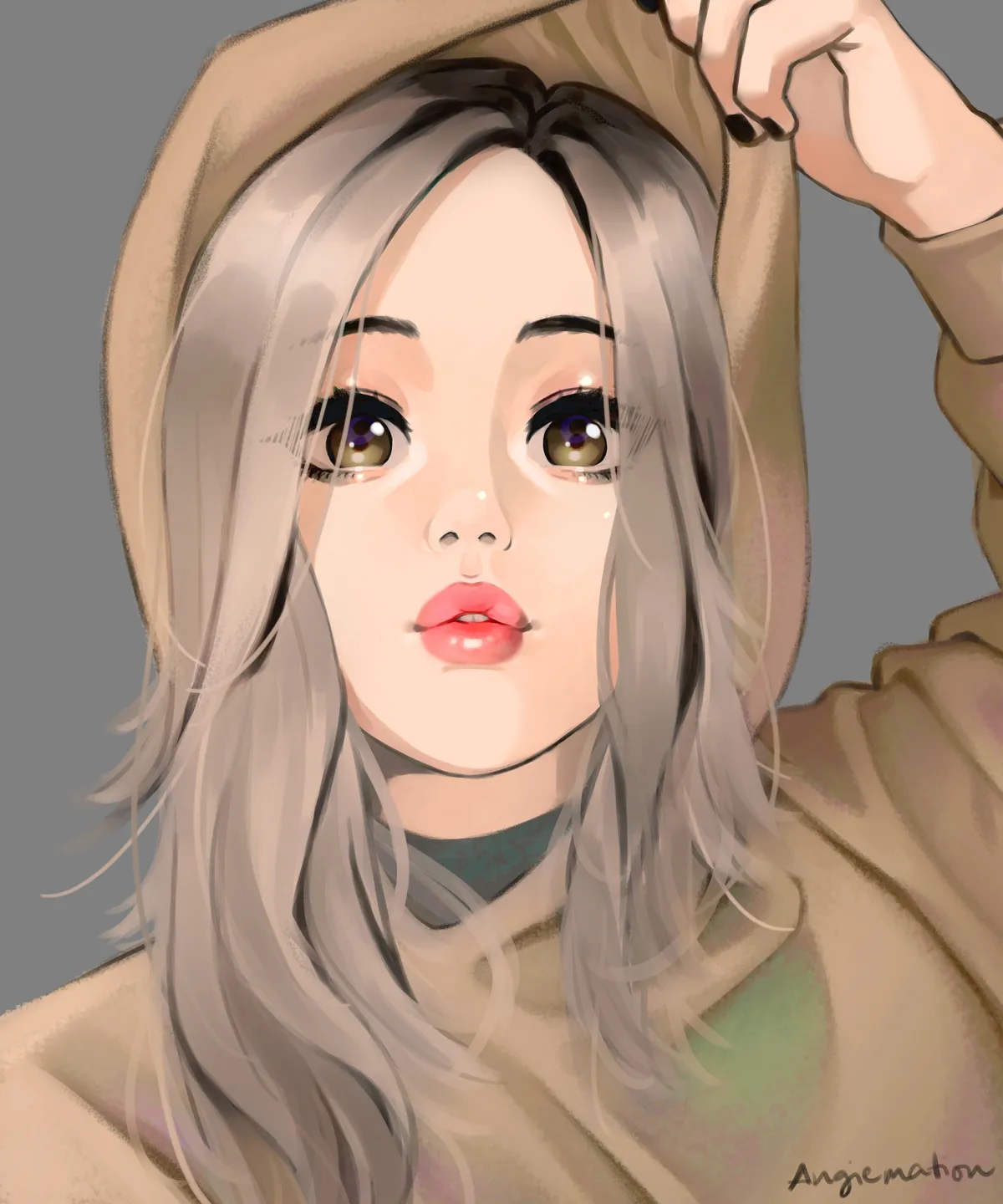 Hoodie girl — Angiemation