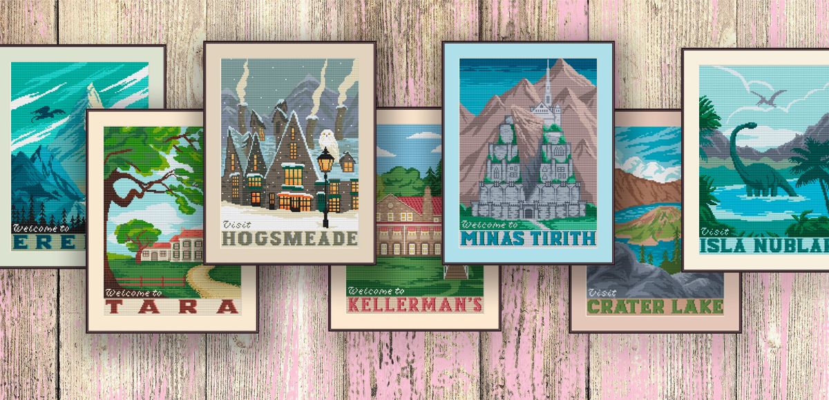 Any 7 Cross Stitch Patterns