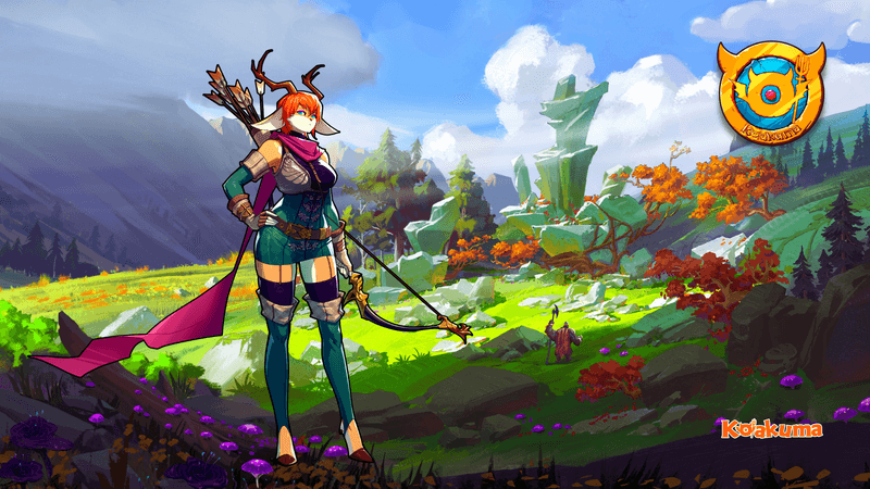 Koakuma NFT Game Desktop Wallpapers 