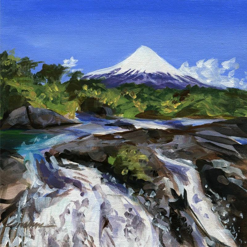 Landscapes from Chile by Loredanne