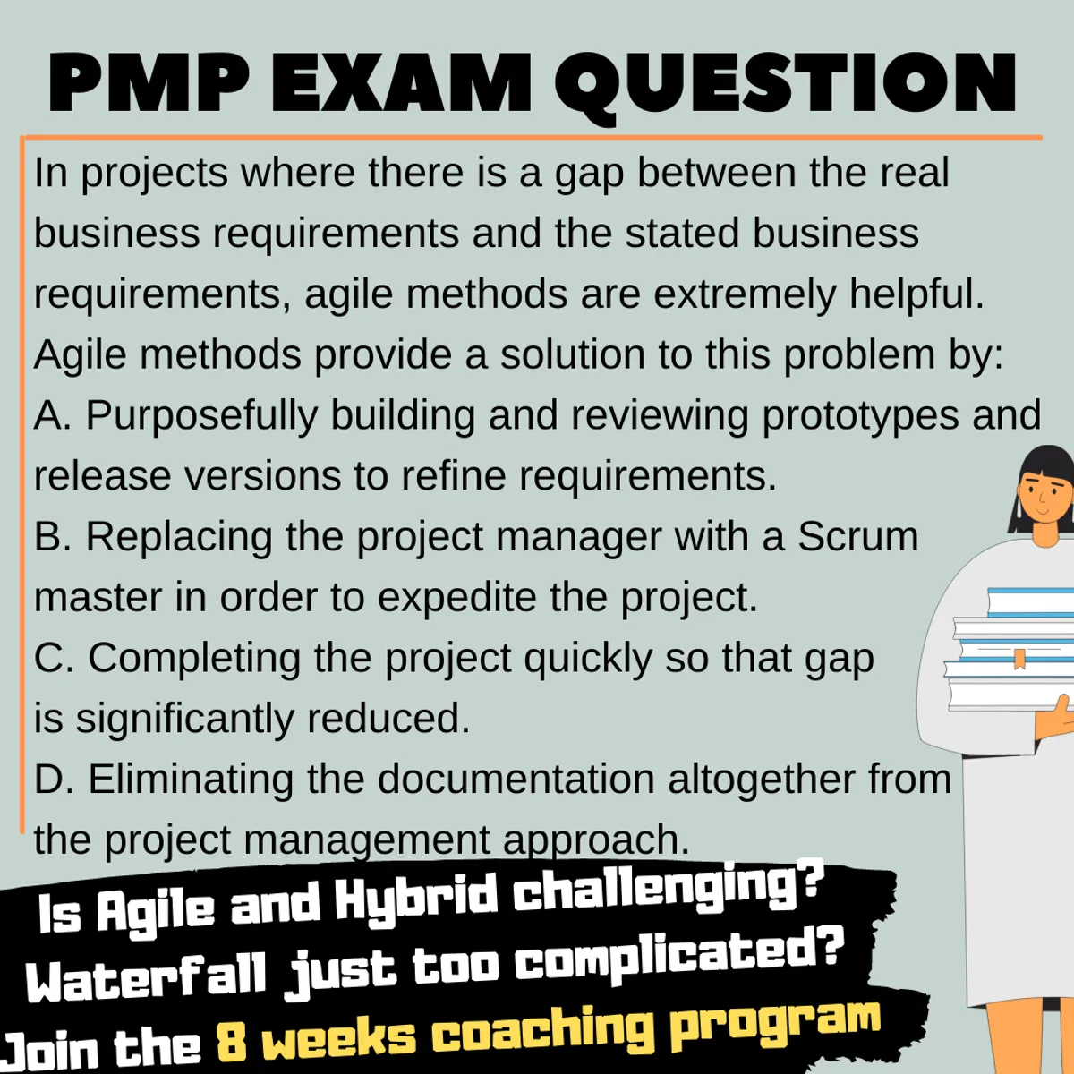 PMP Exam Prep Question — Gabor Stramb - CAPM And PMP Exam Prep And Coaching