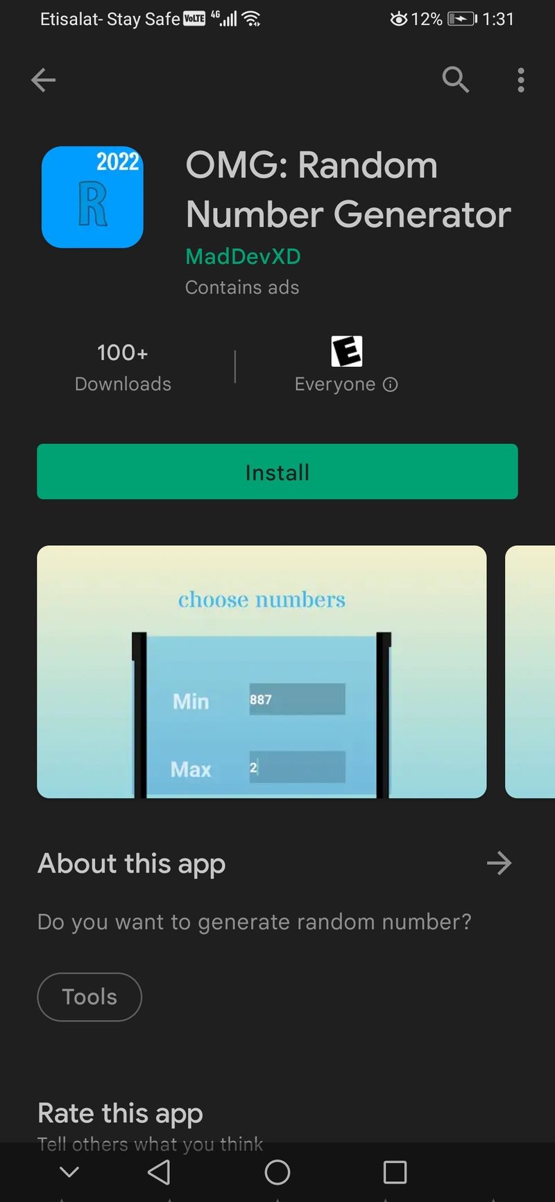 My second Android App I made