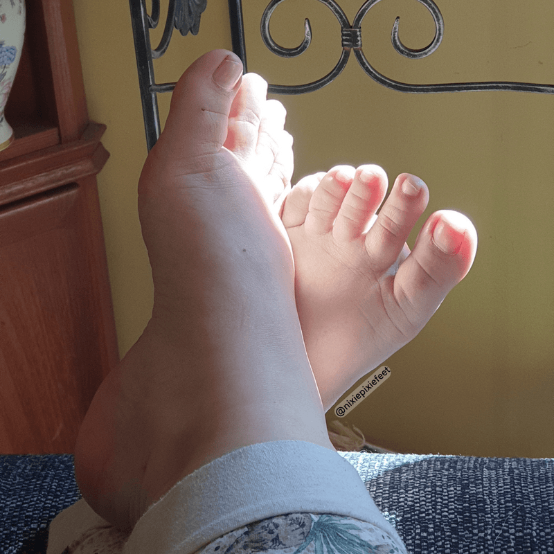 Bare feet
