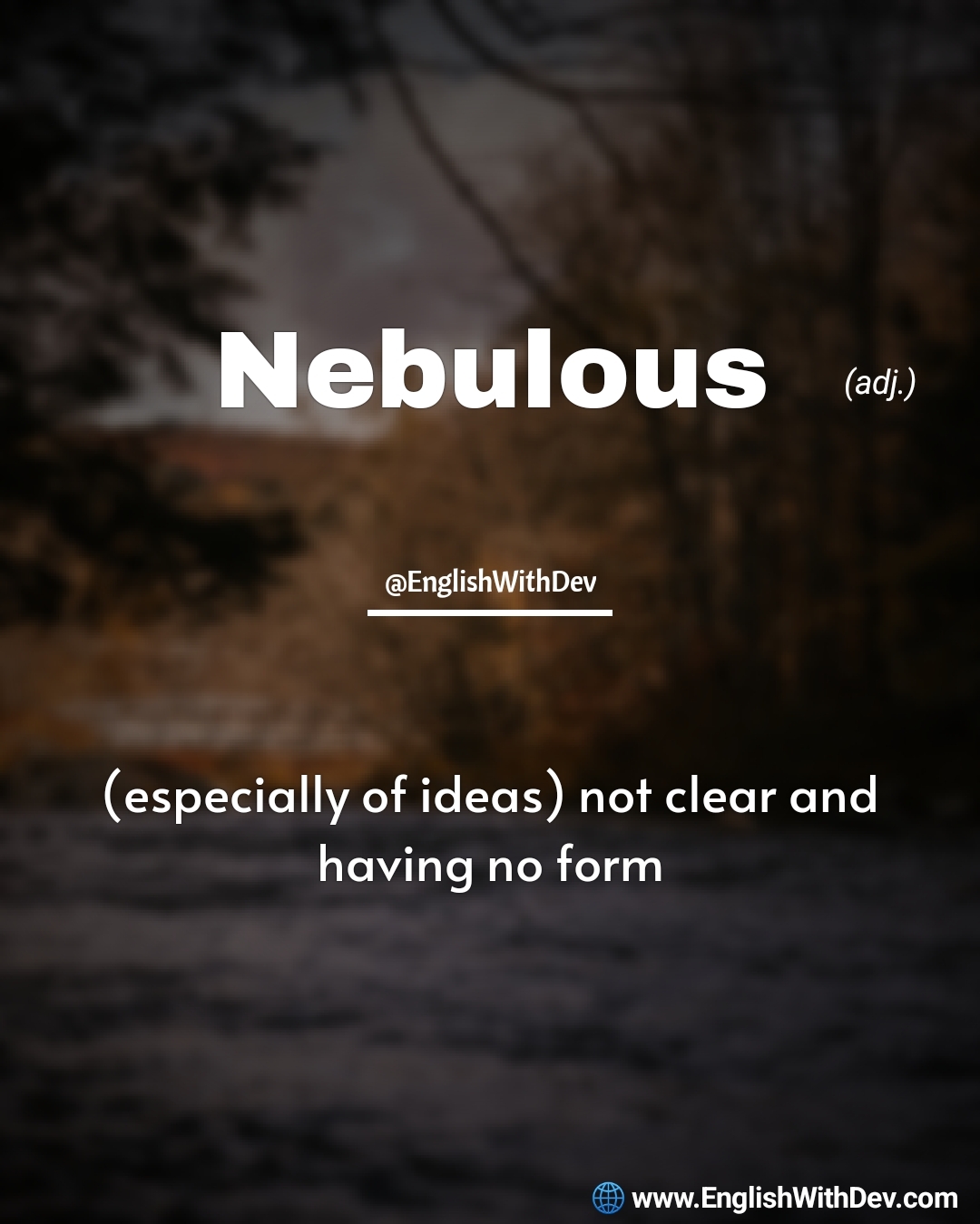 nebulous-definition-meaning-dev