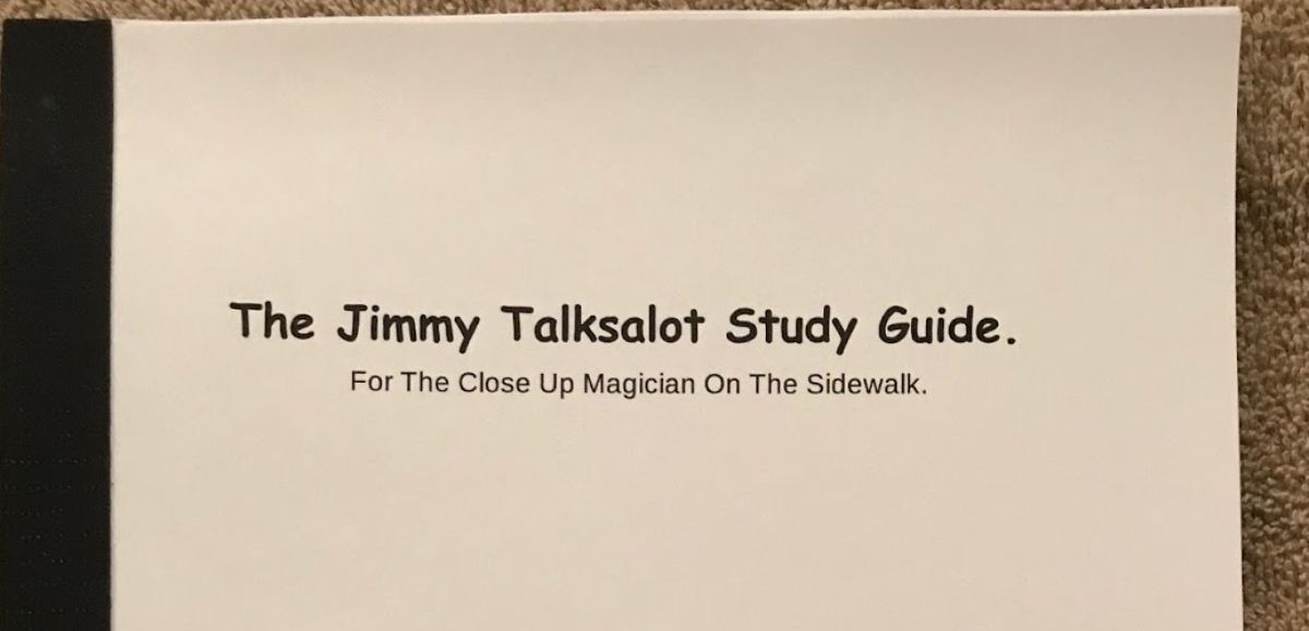 Jimmy Talksalot Study Guide. PDF