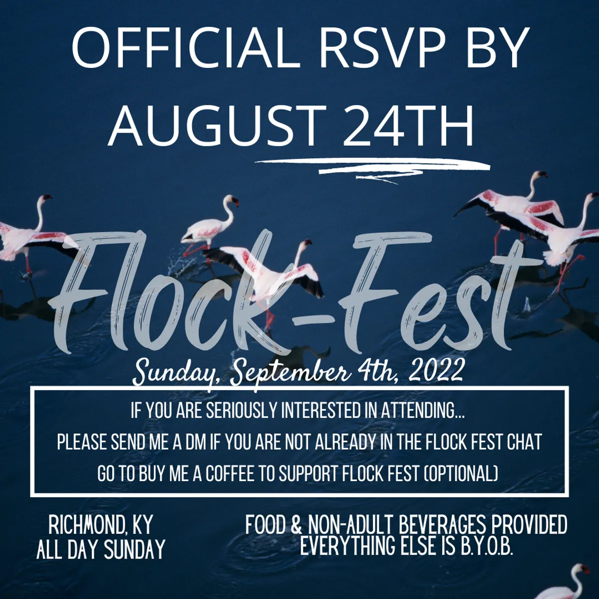 25 Days until Flock Fest! — Queen of The Flock