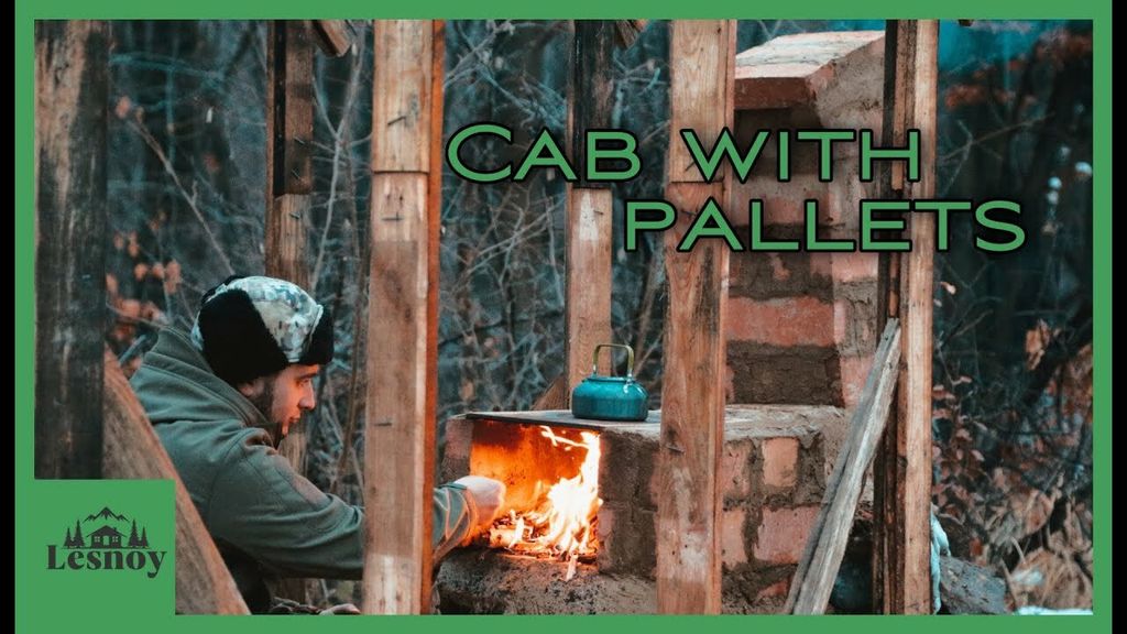 Return to the pallet house. The terrace is ready! — Lesnoy_Craft