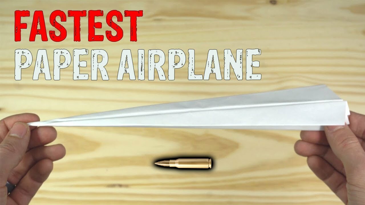Bullet Paper Airplane Facts