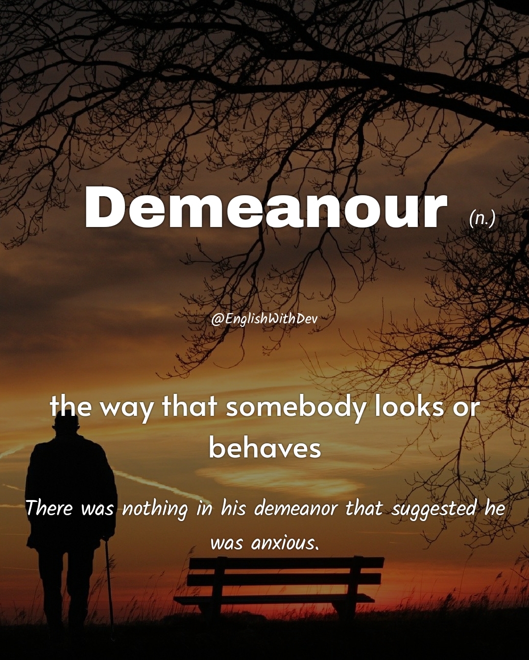 demeanour-meaning-example-sentence-dev