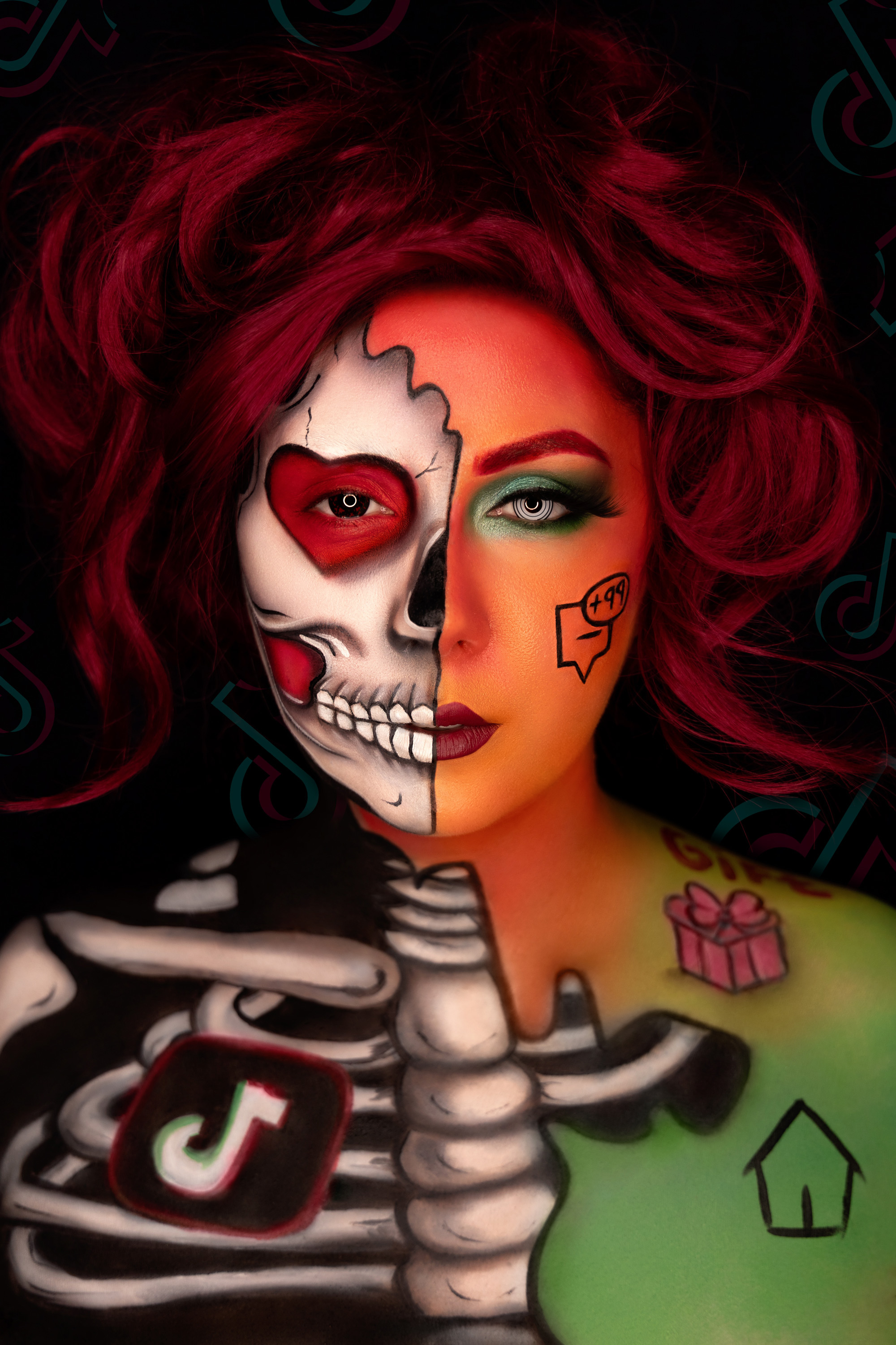 Tiktok Zombie — Makeup by Mon