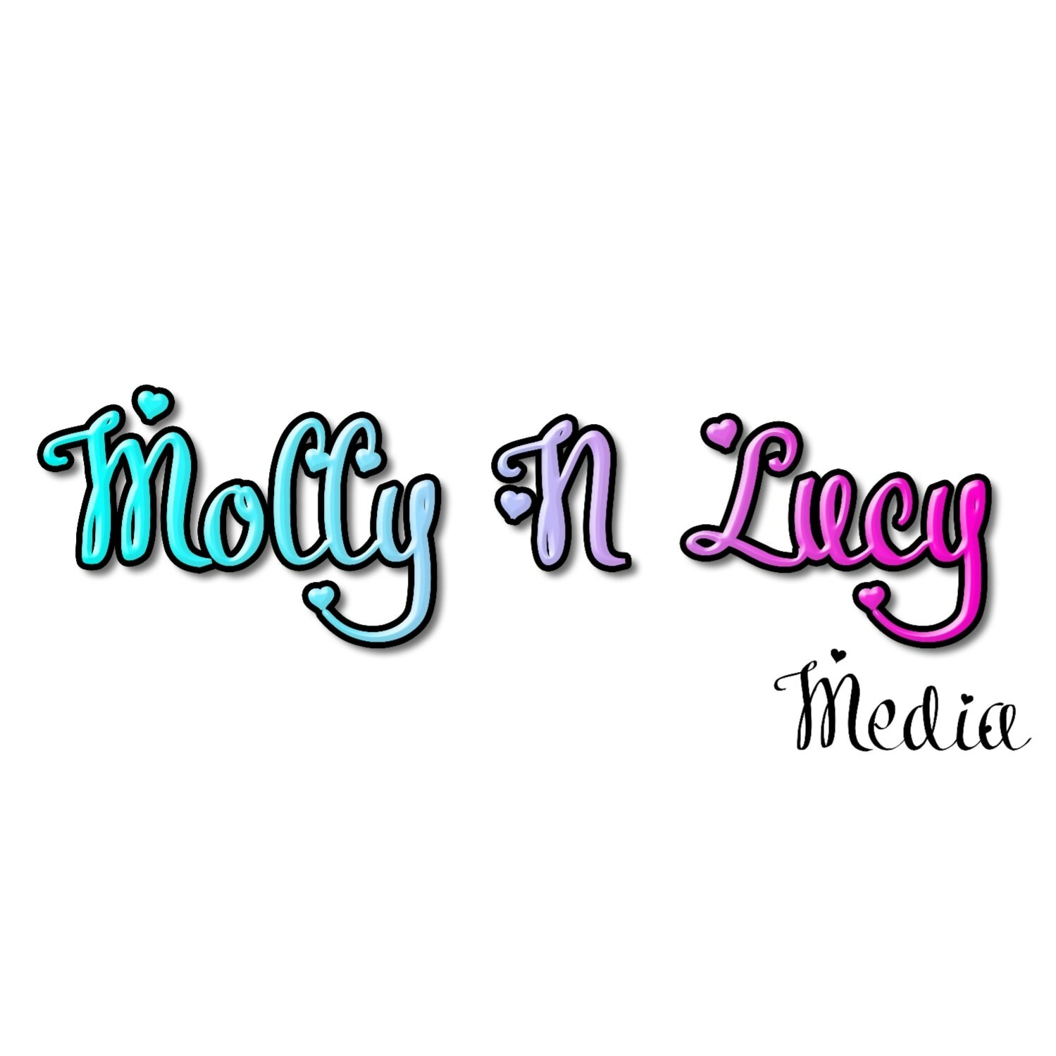 fresh out of the rainbow 🌈 is Molly and Lucy's logo 😊 hope you guys