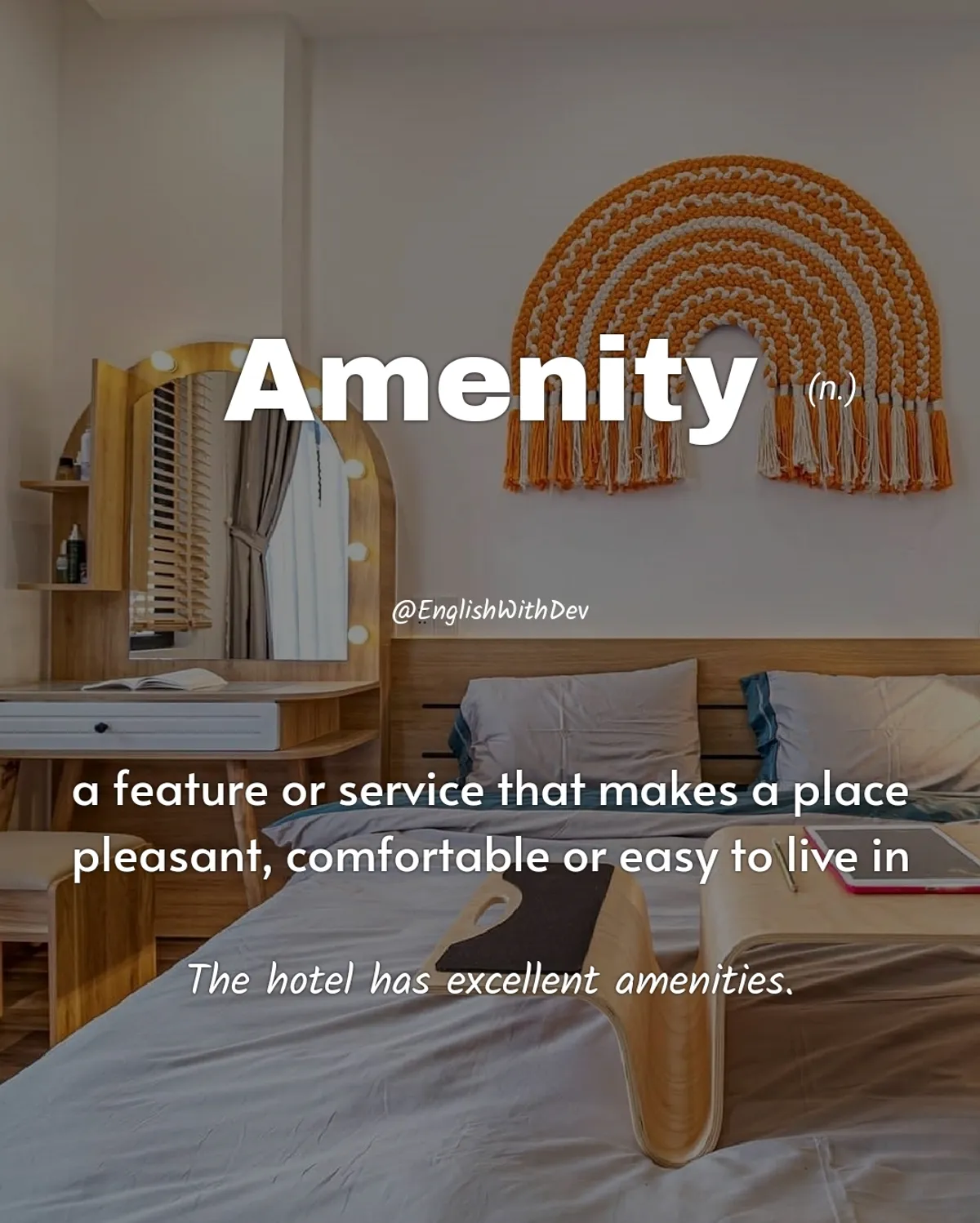 amenity-meaning-example-sentence-dev