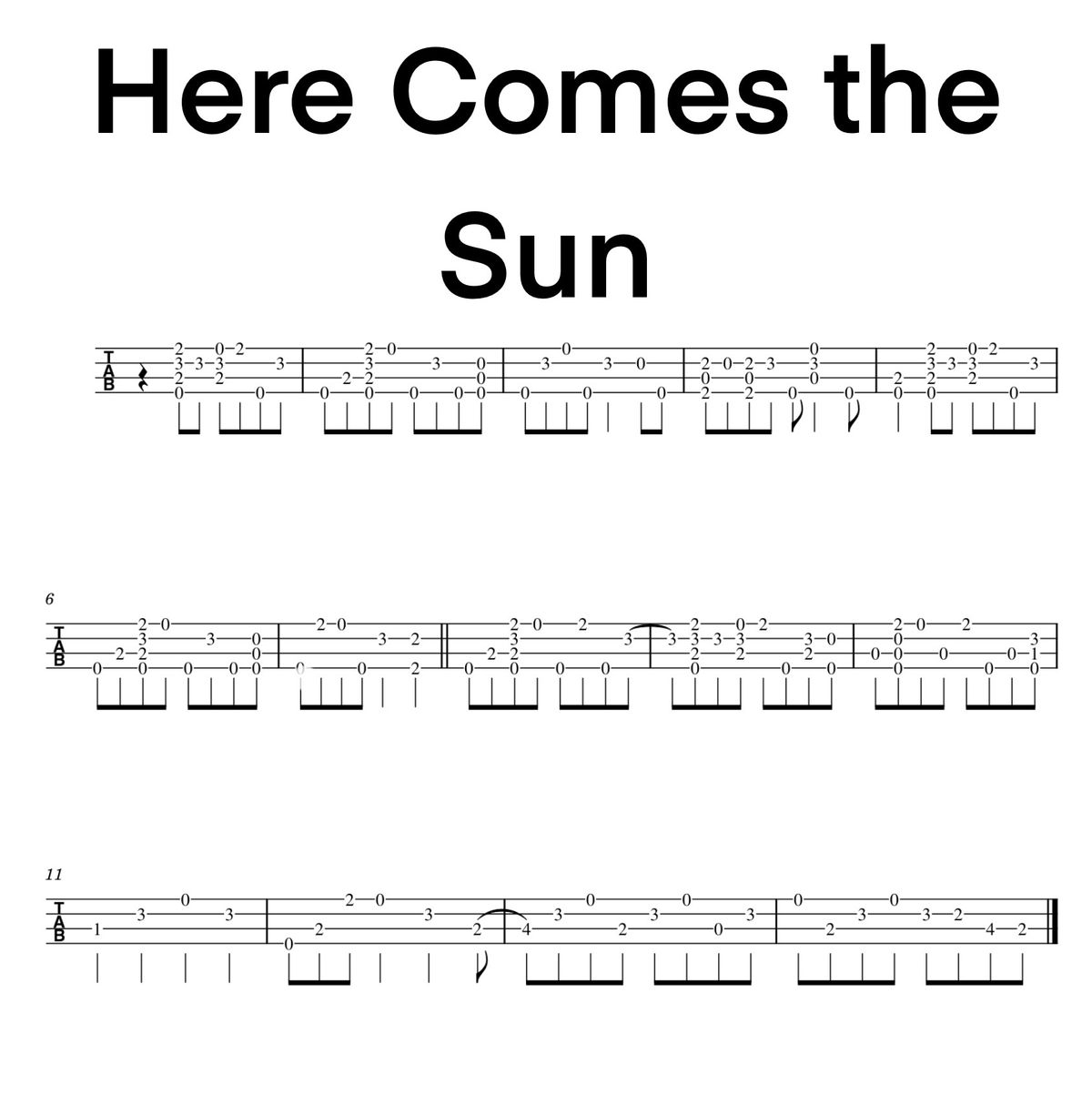 Here comes the sun 30 day uke challenge — Gaby den Hertog Buymeacoffee