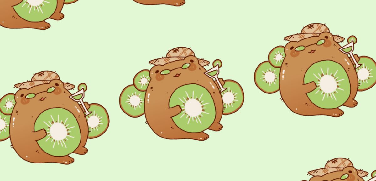 Kiwi Frog Phone Wallpaper