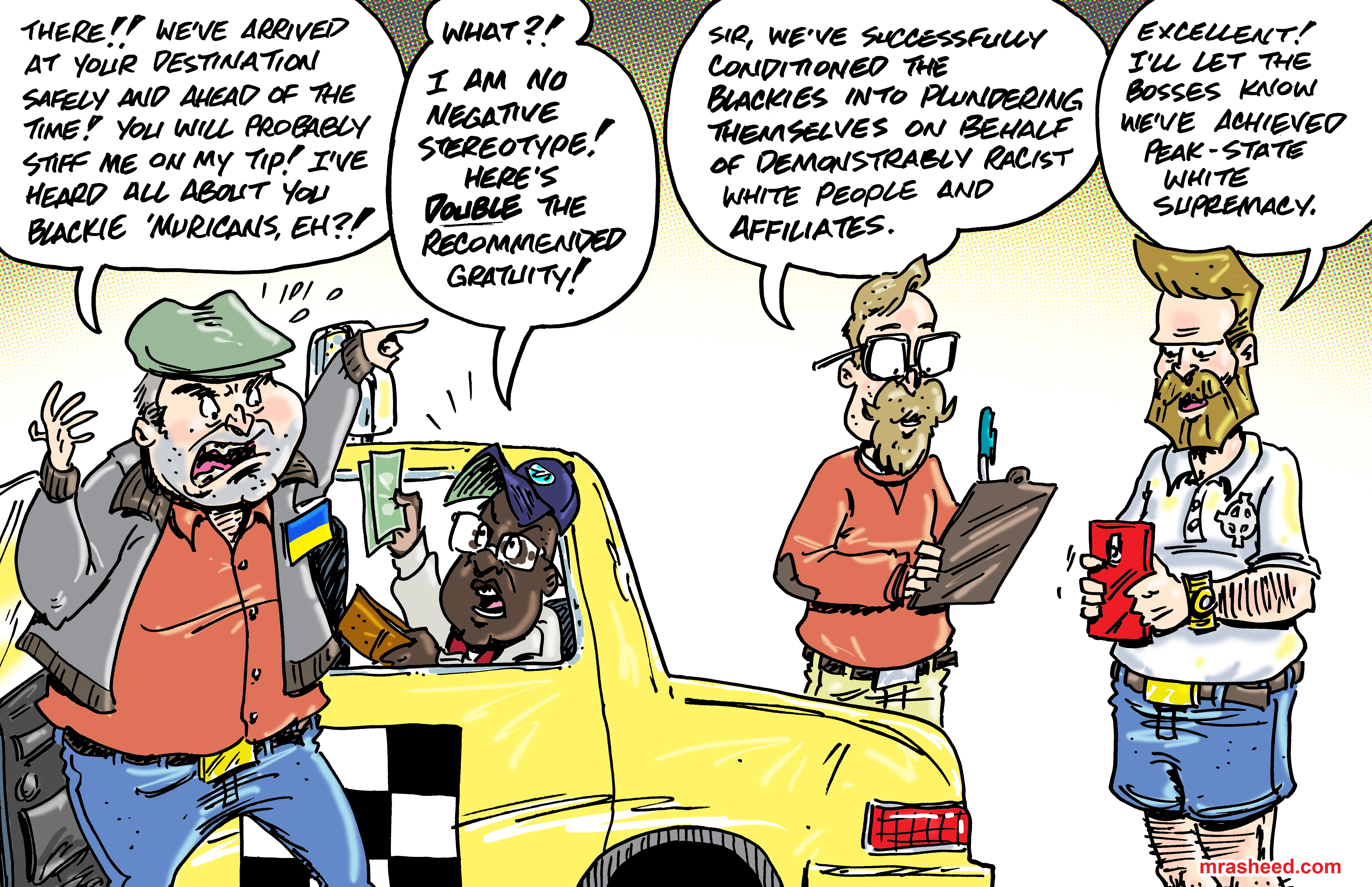 The Effects of Racial Oppression Conditioning — M. Rasheed Cartoons ...
