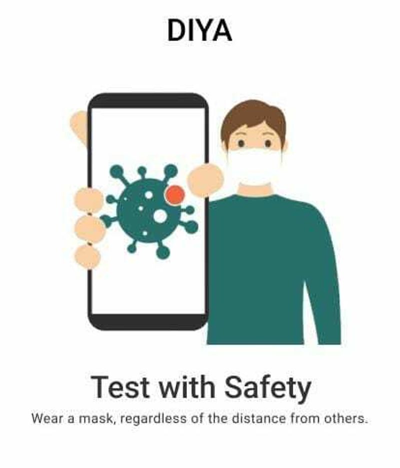 Rapid covid-19 screening platform using smartphones as well as basic phones