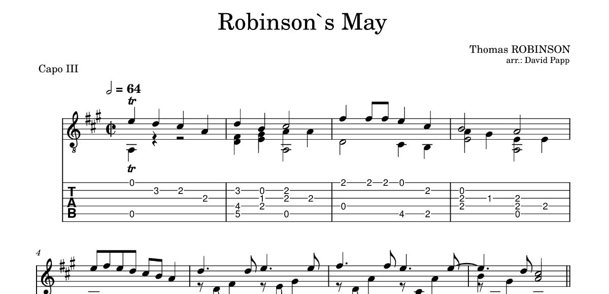 Robinson`s May