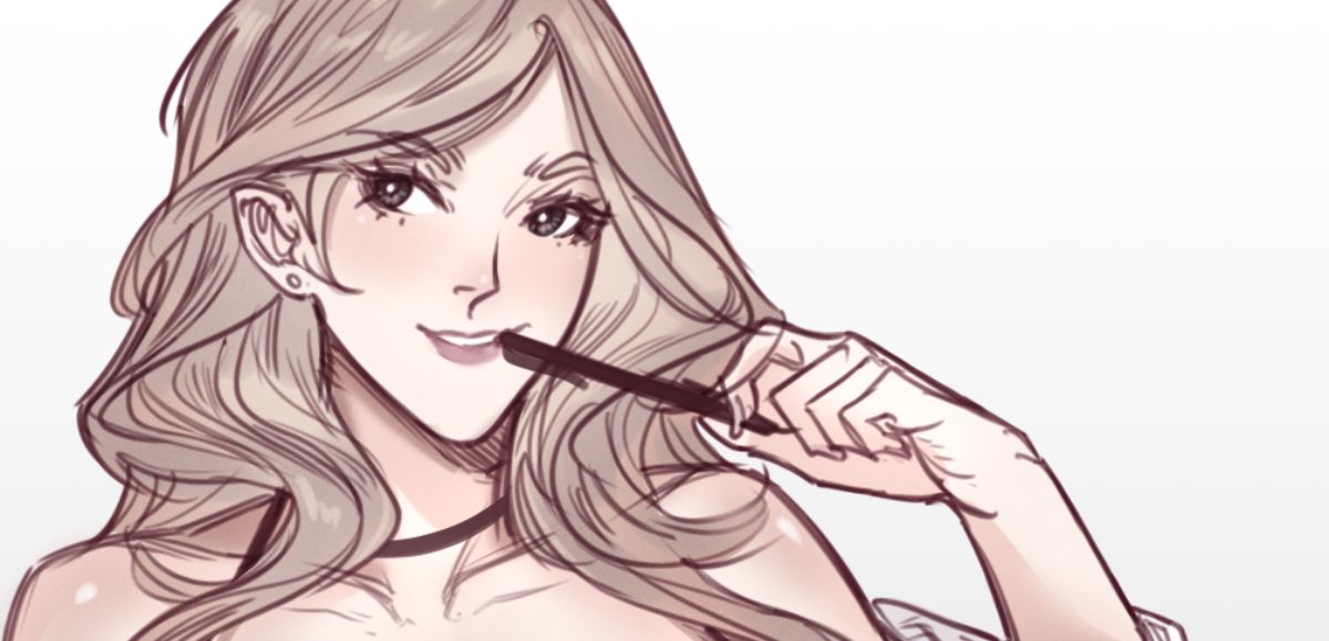 Half Body Character (Sketch)