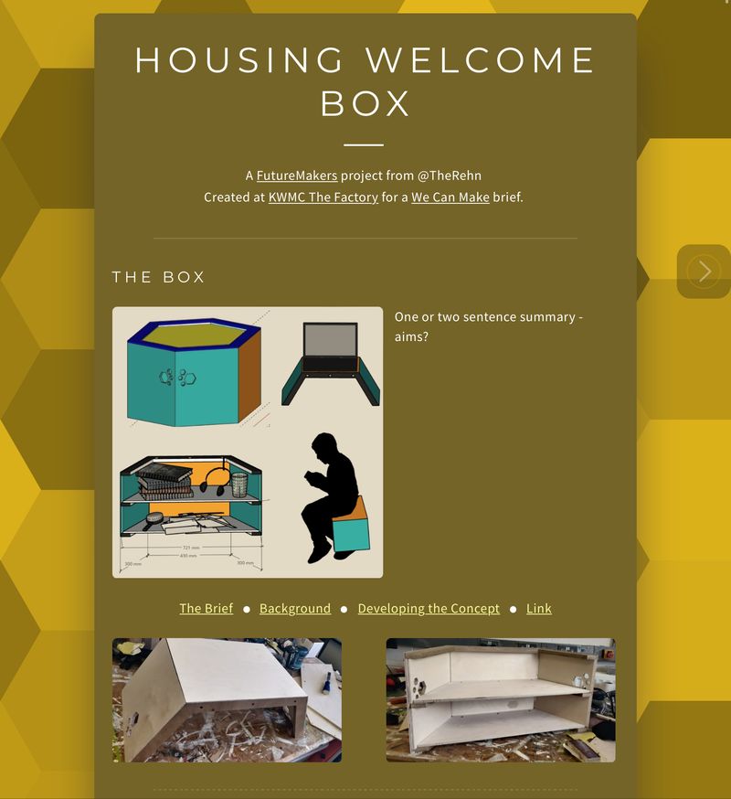Convertible Housing Welcome Box