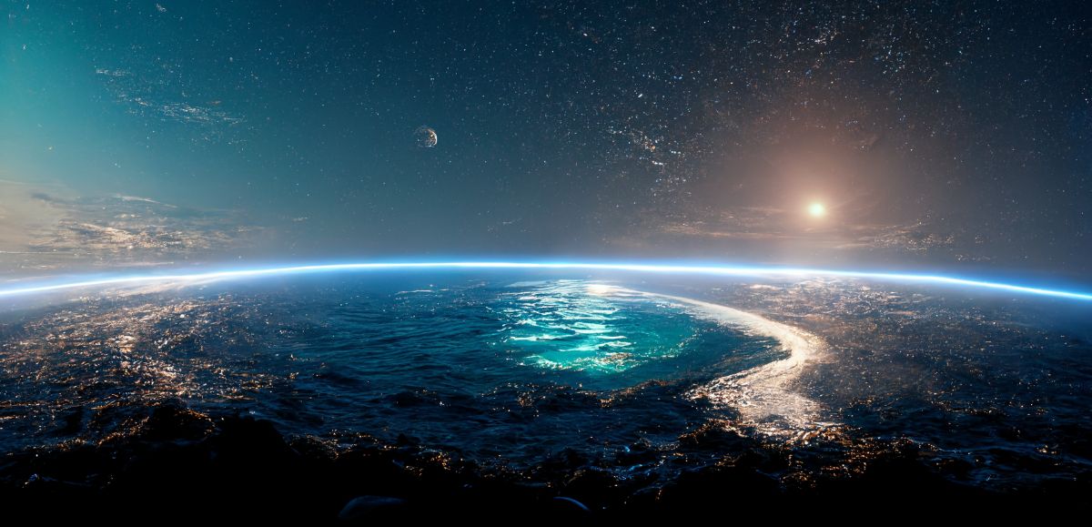 Sunrise planet earth wallpaper