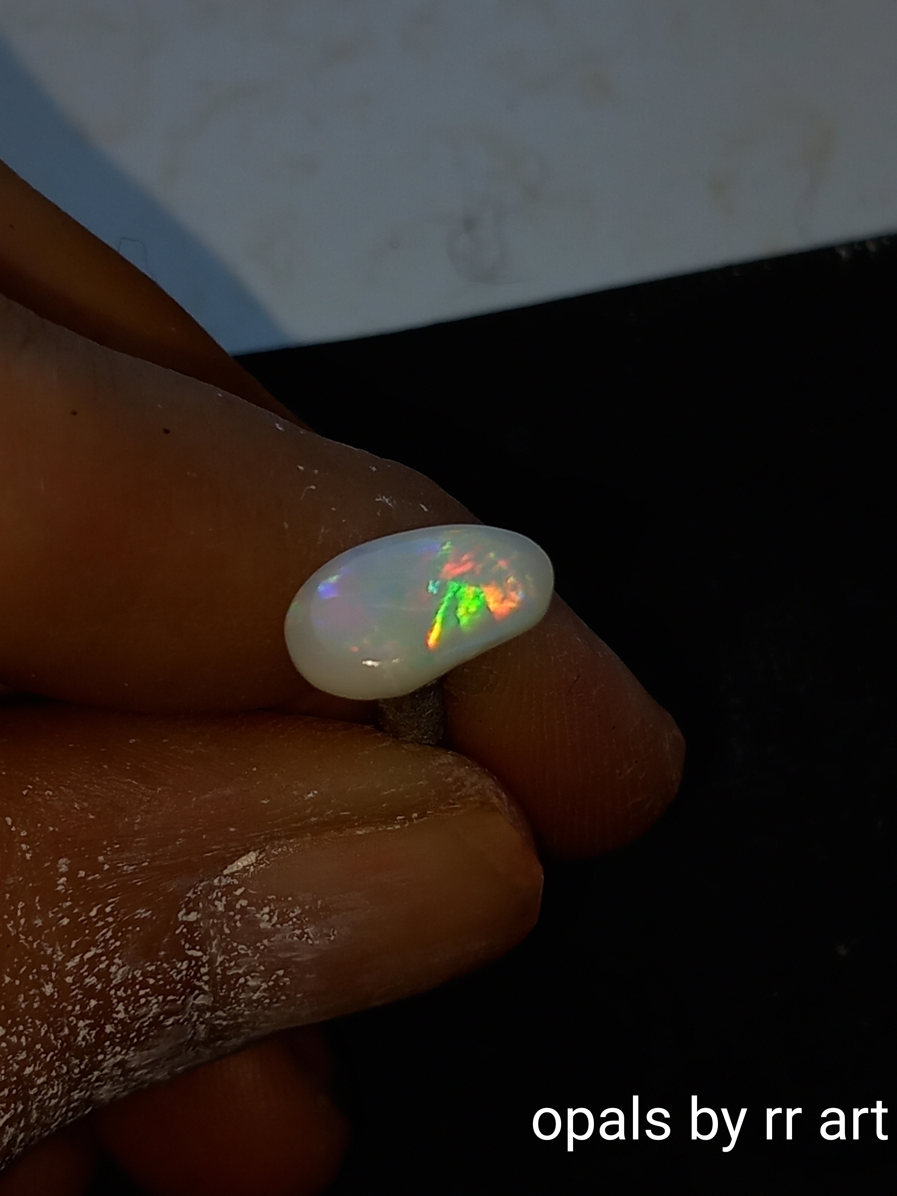 A lovely coober pedy opal cut and polished — Opalsbyrrart