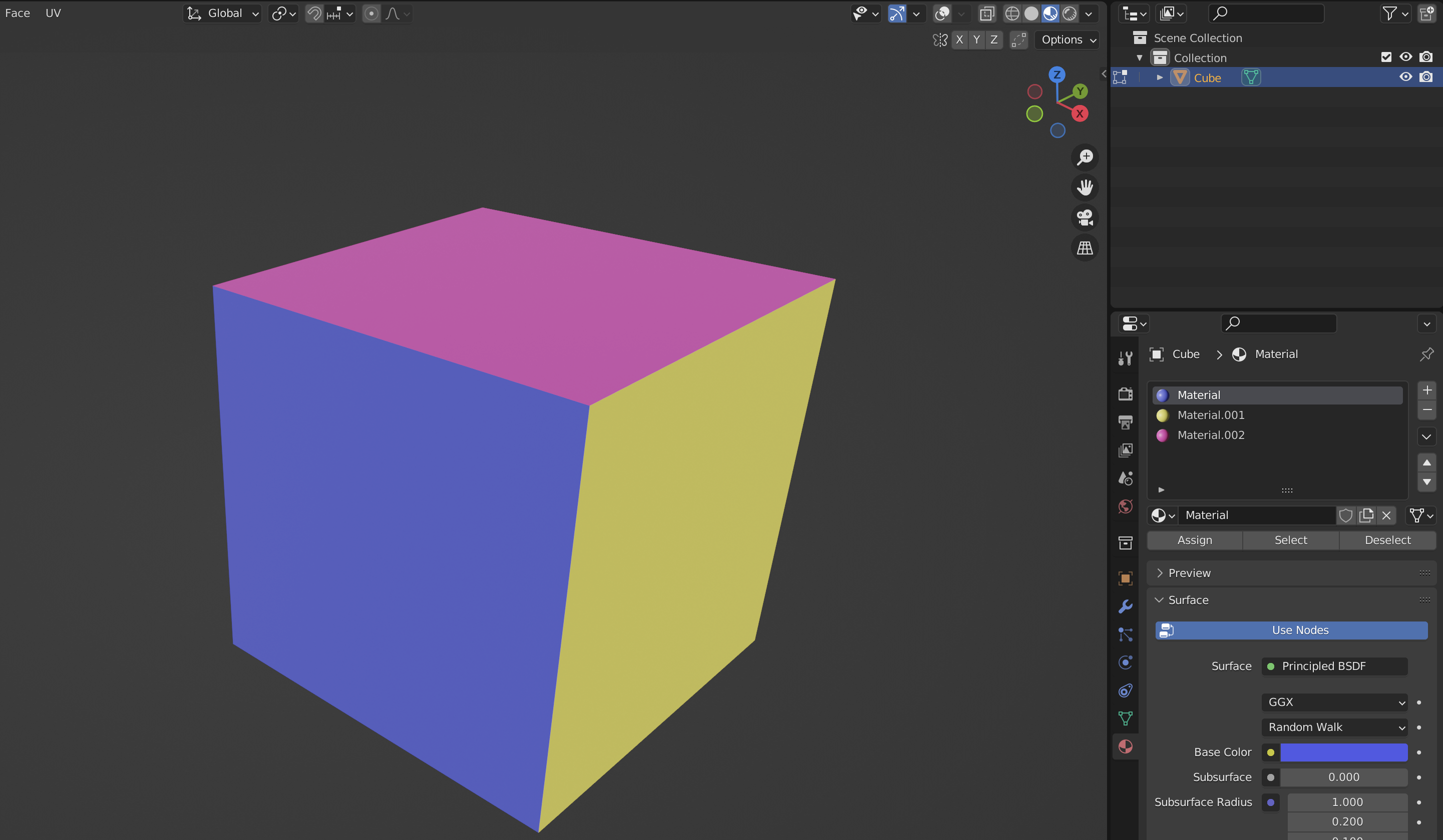 Blender Tip: How To Add Multiple Materials To A 3D Object — Frank Eno 🌀 ...