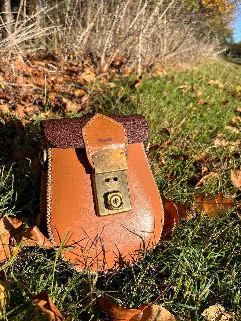 Leather Side Pouch Pattern