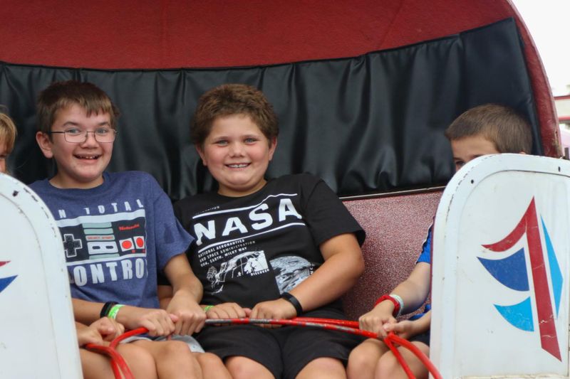 Carnival Rides at the County Fair