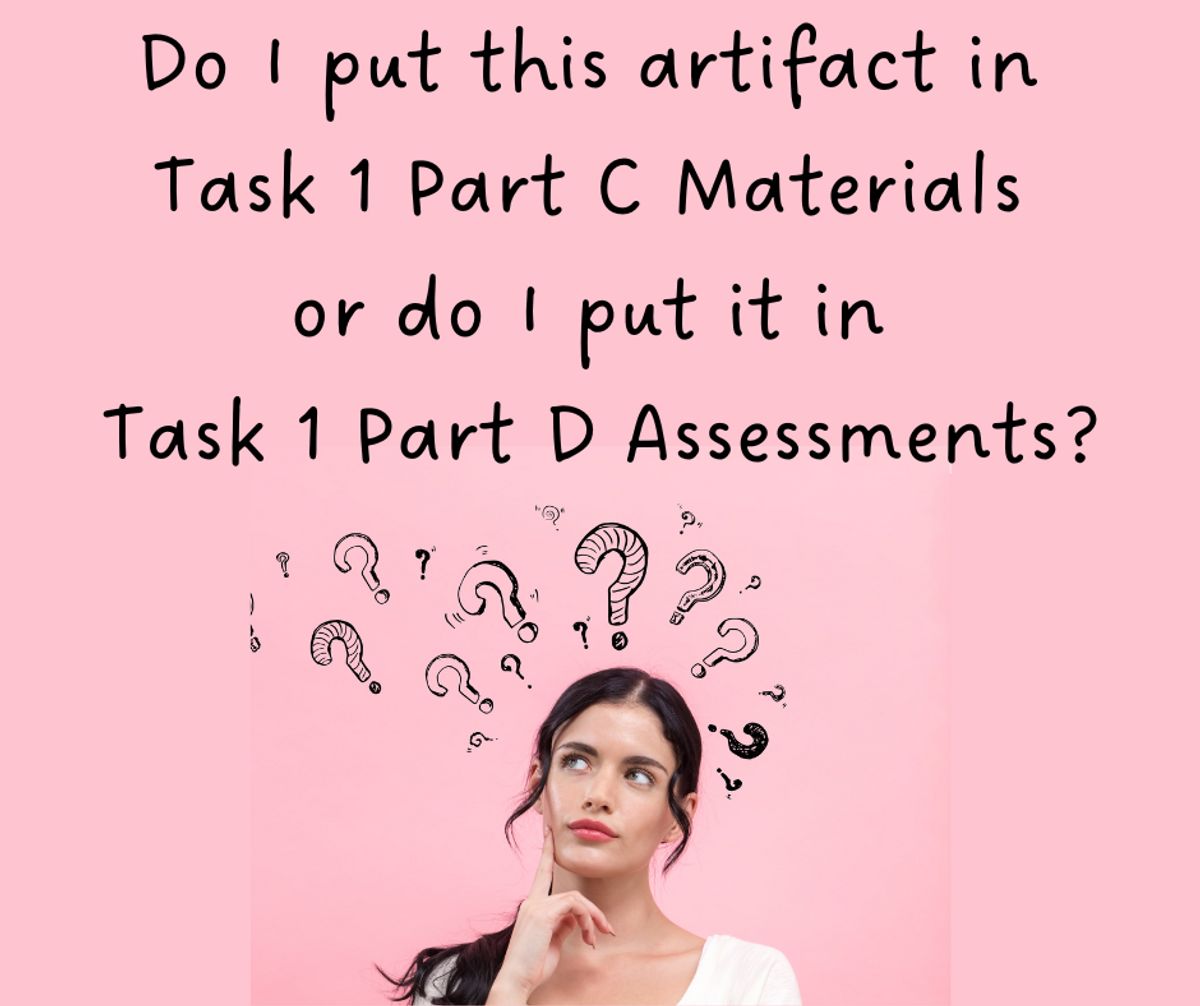Understanding edTPA Task 1 Parts C & D — Terryl Yates Buymeacoffee