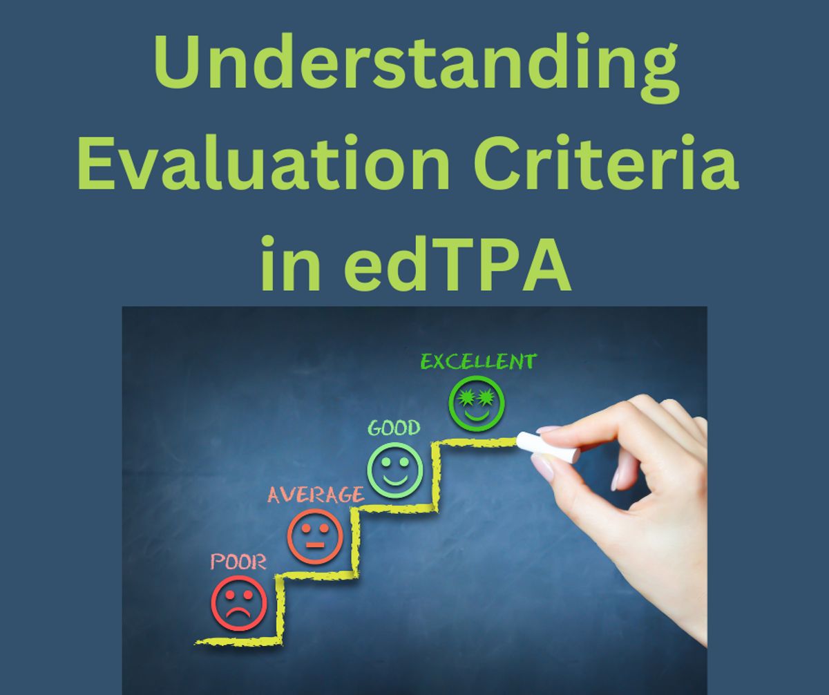 Evaluation Criteria What Is This EdTPA Artifact Terryl Yates 