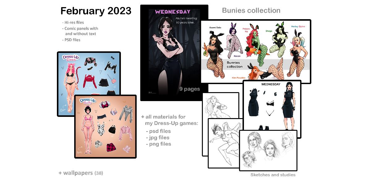 Patreon reward February 2023