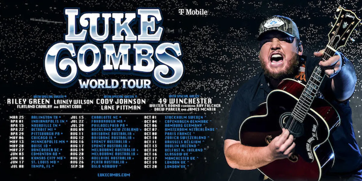 Extra Luke Combs 2023 World Tour Presale Starts now! — Tickets Before