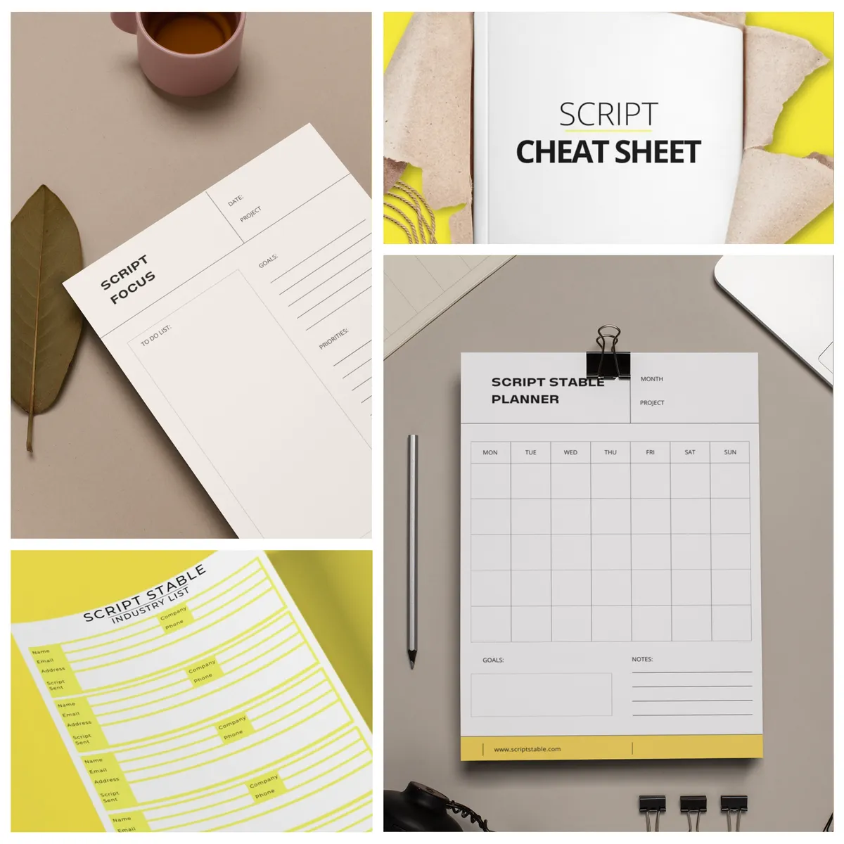 Script Stable is A Trusted Home for Screenwriters. Offering Resources ...