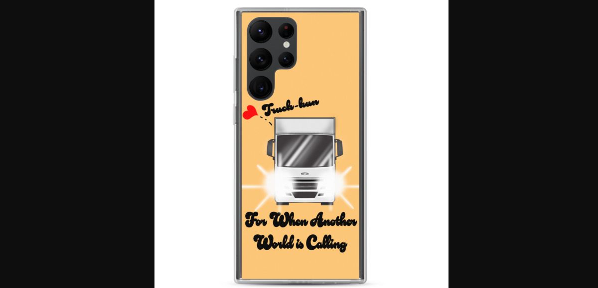 Truck-kun Samsung Case (choose a color, shipping included)